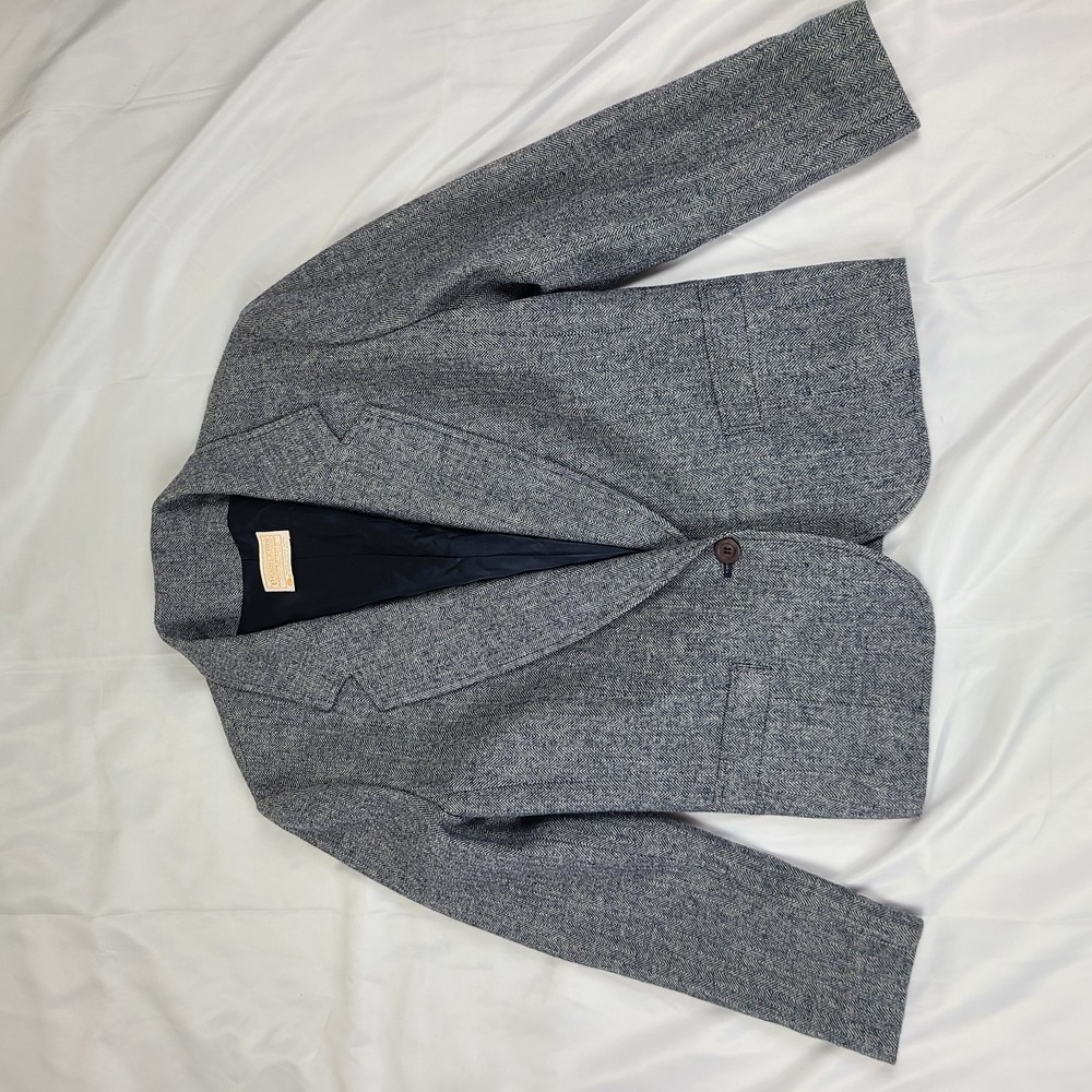 Pendleton Blazer sportcoat Jacket women, Gray Sz 16